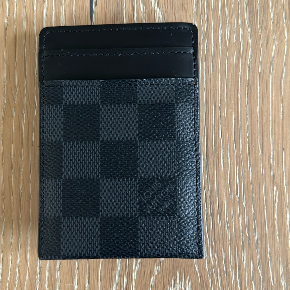 Louis Vuitton Money Clip, black